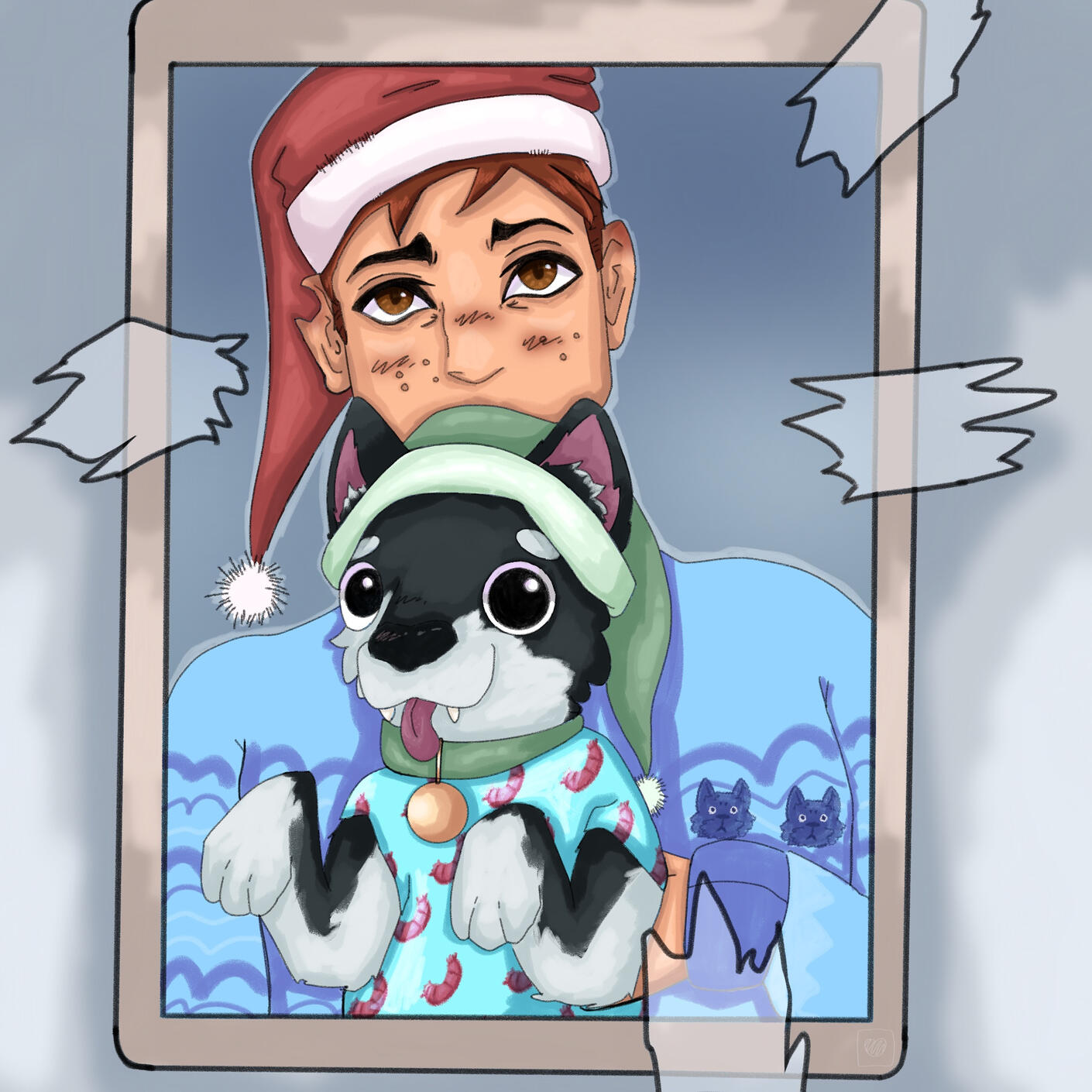 Lined, Shaded, Colored. Background.